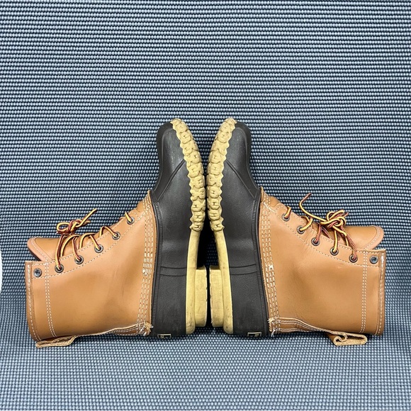 LL Bean Classic Bean Boot GoreTex Lined Womens Leather Waterproof Duck Boot Sz 8 - Picture 7 of 11